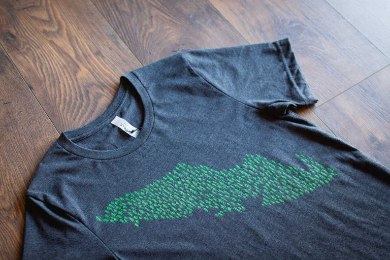 Tree Island Unisex Tee Shirt by Bough and Antler