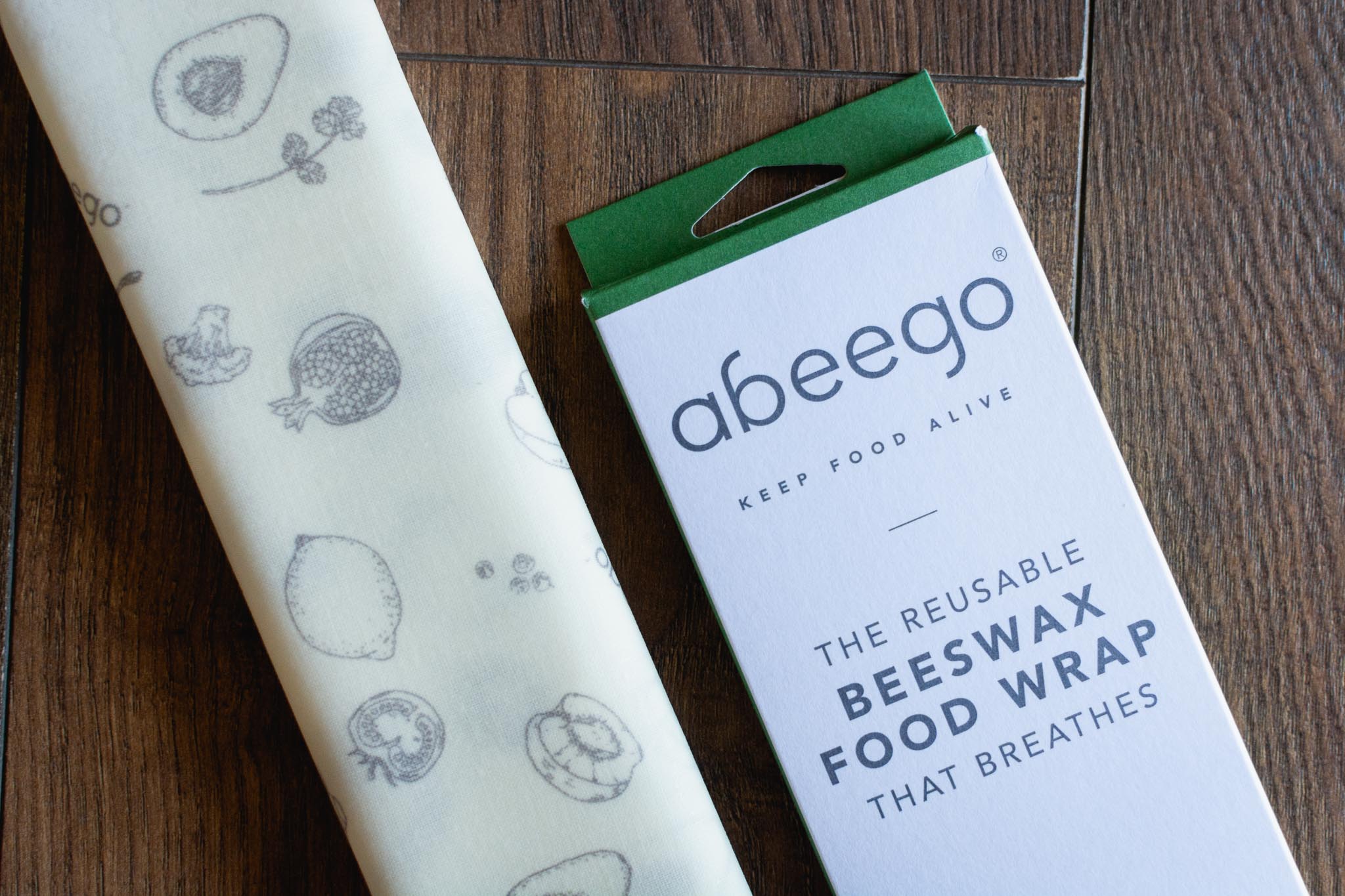 Breathable Beeswax Food Wraps by Abeego