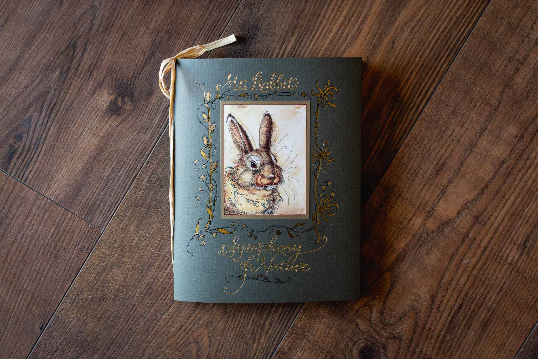 Mr. Rabbits Symphony Of Nature Fine Art Book by Charles Van Sandwyk