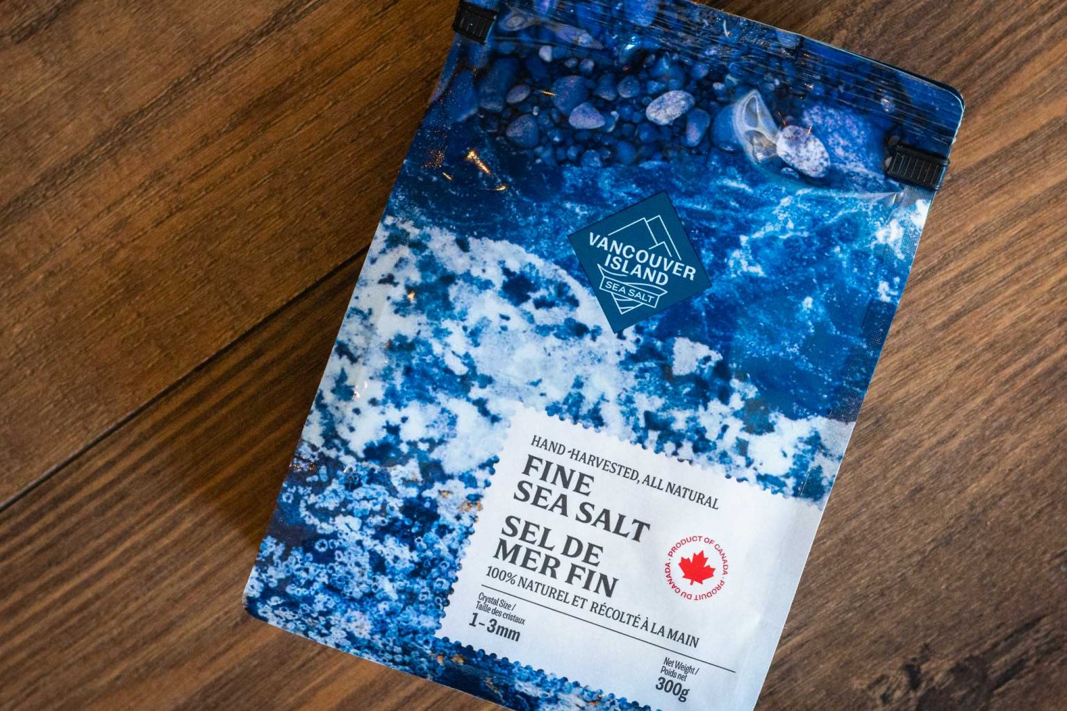 Fine Sea Salt by Vancouver Island Sea Salt Alcove Homegrown Living