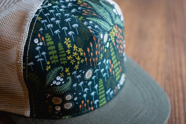 Forest Floor Trucker Hat by Bough and Antler