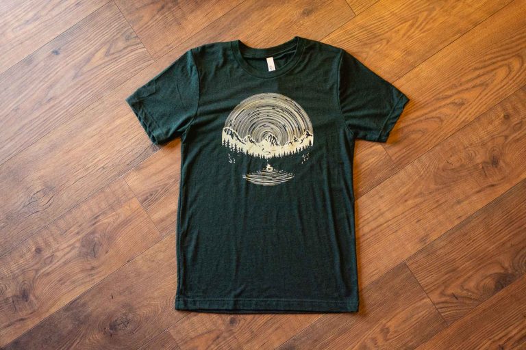 Star Trails Unisex Tee Shirt by Bough and Antler