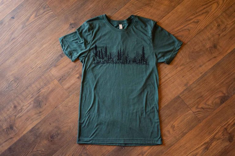 Forest Ride Unisex Tee Shirt by Bough and Antler