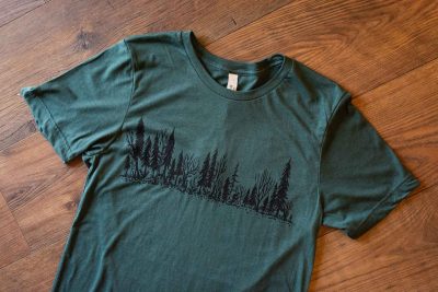 Forest Ride Unisex Tee By Bough & Antler
