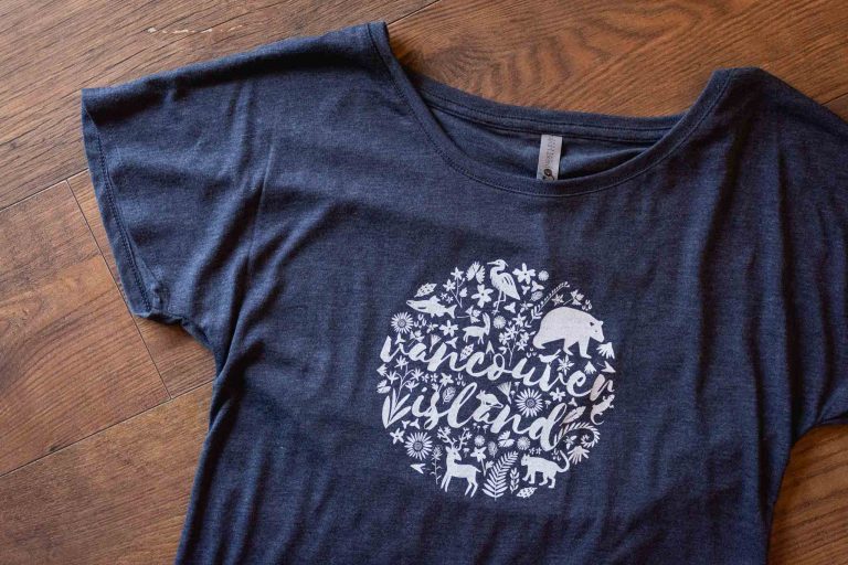 Flora & Fauna Womens Tee Shirt by Bough and Antler