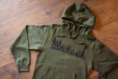 Forest Ride Unisex Hoodie By Bough & Antler