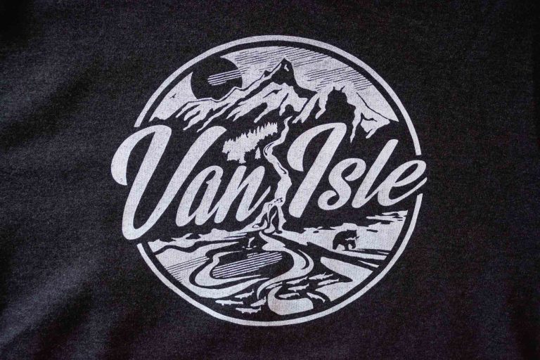 Van Isle Retro Unisex Hoodie by Bough and Antler