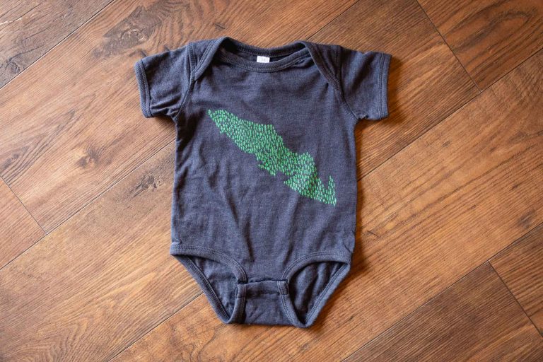 Tree Island Onesie by Bough and Antler