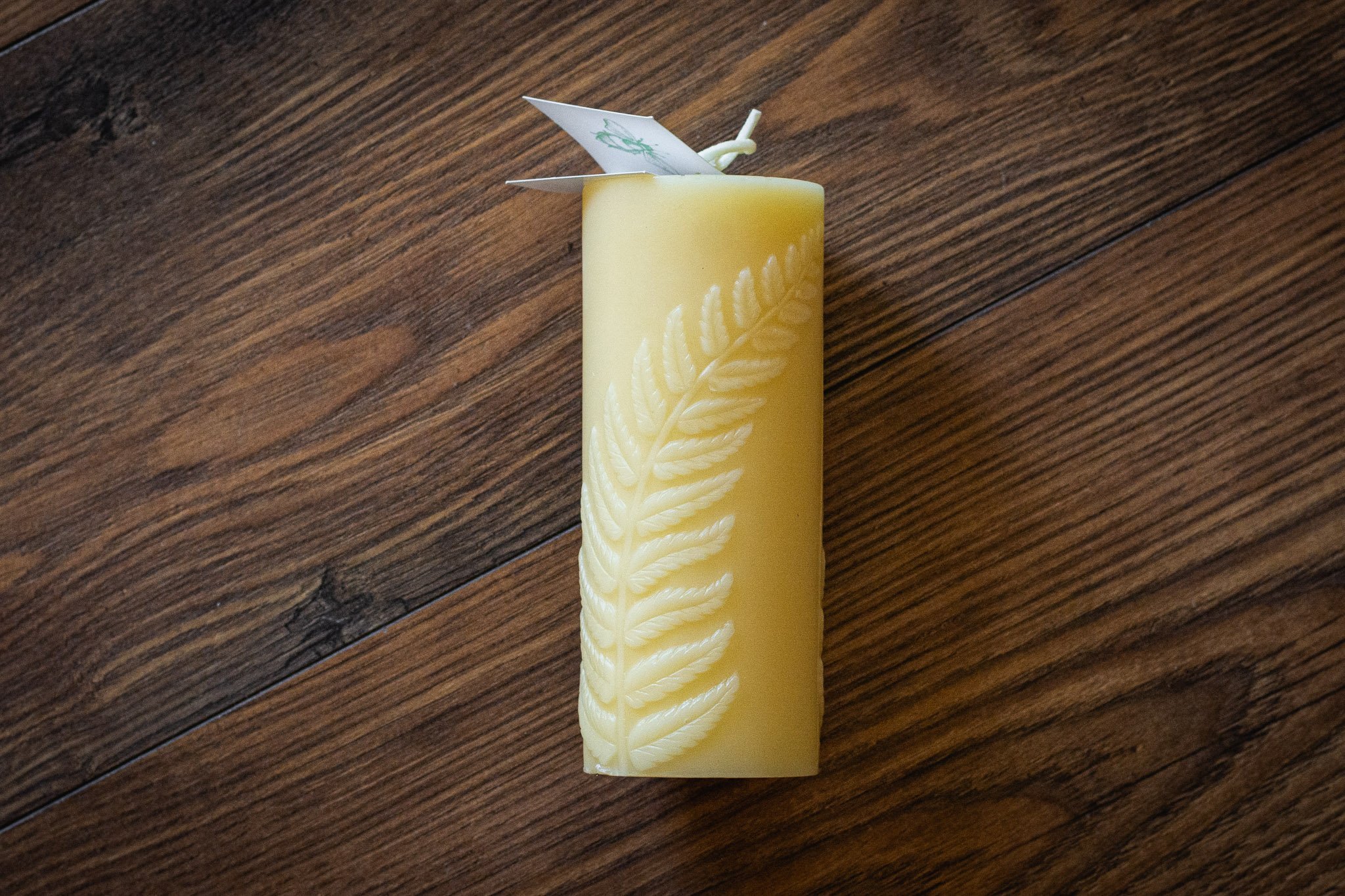 Simple Fern Candle By Bees Wax Works