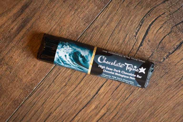 High Seas Dark Chocolate Bar by Chocolate Tofino