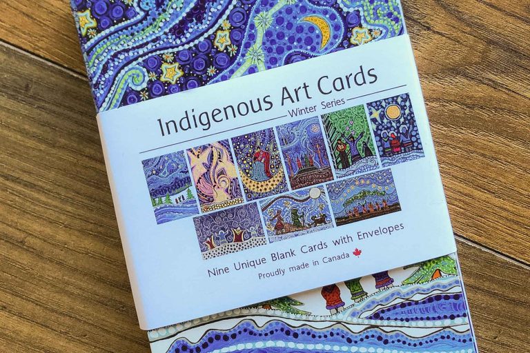 Winter Series Indigenous Art Cards by Strong Nations