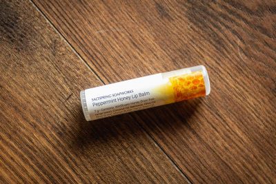 Peppermint Honey Lip Balm by Saltspring Soapworks