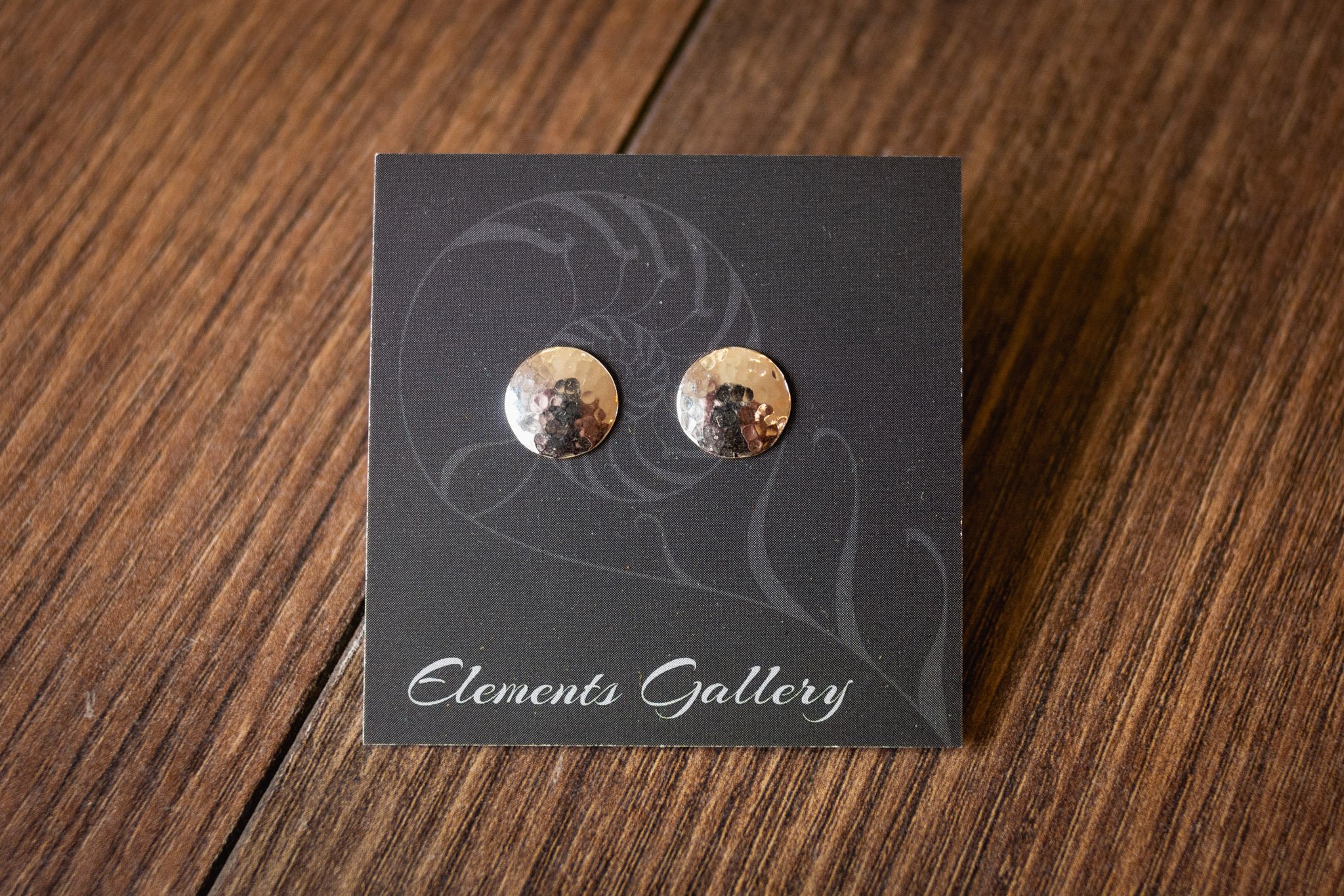 Silver Stud Earrings by Elements Gallery