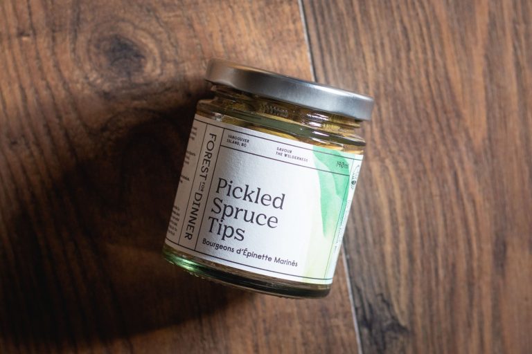 Pickled Spruce Tips