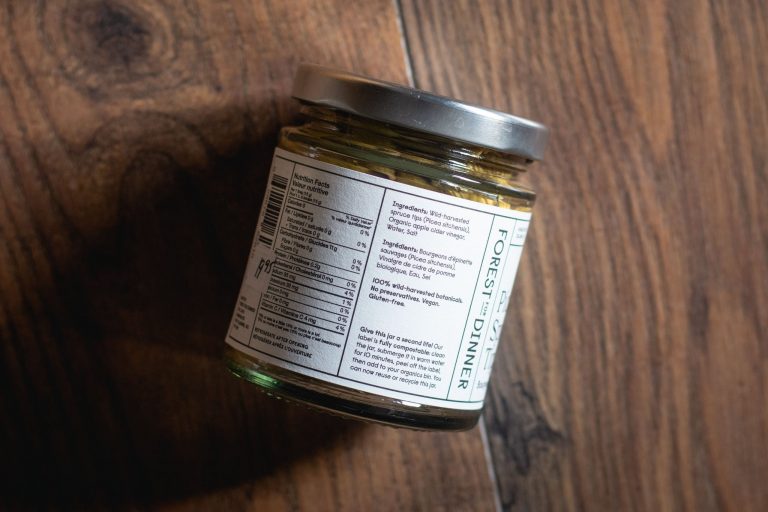 Pickled Spruce Tips
