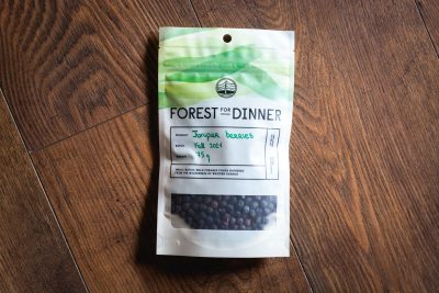 Dried Juniper Berries by Forest For Dinner