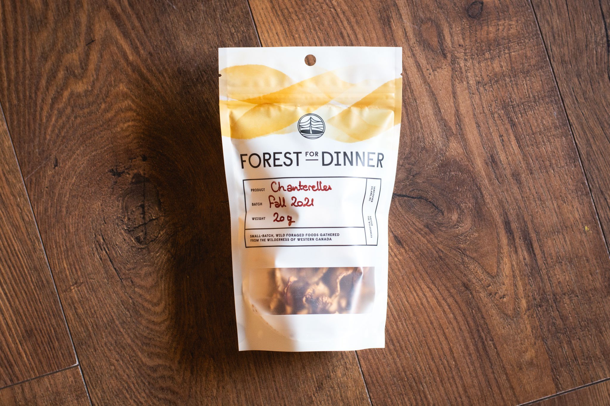 Dried Chanterelle Mushrooms by Forest For Dinner