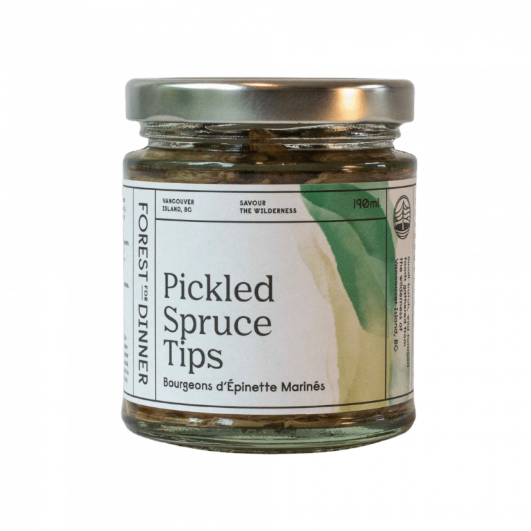 Pickled Spruce Tips by Forest For Dinner